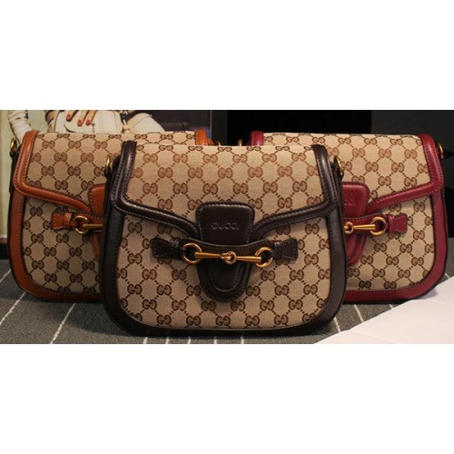 Gucci Lady Web Eredeti GG Vászon Válltáska 383848