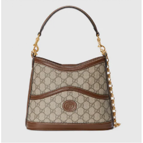 Gucci Nagy Válltáska Összekötős G 696011 Barna