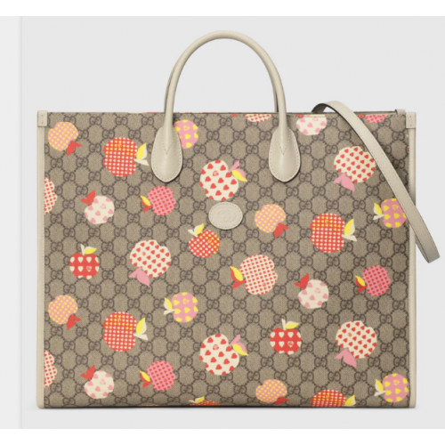Gucci Les Pommes nagy táska 659980 fehér