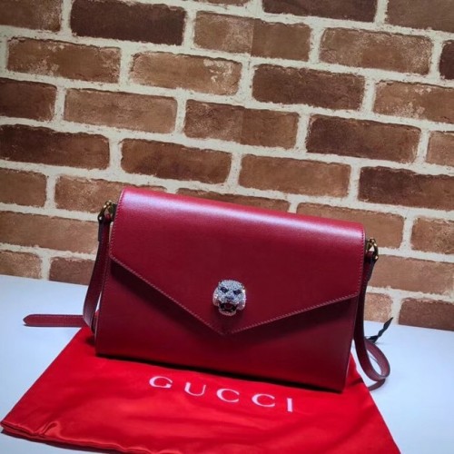Gucci közepes válltáska 527857 piros