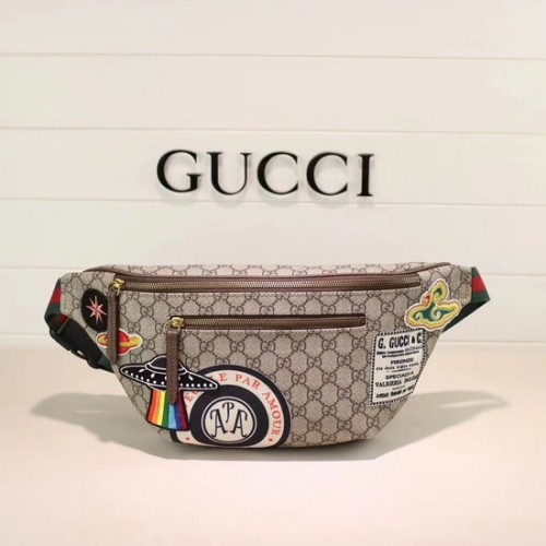 Gucci Night Courrier puha GG Supreme övtáska 529711 barna
