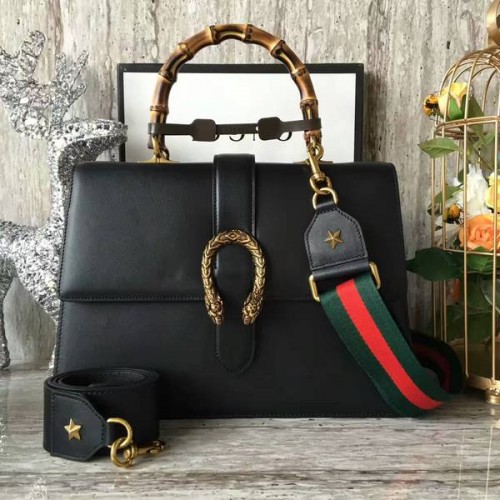 Gucci Now Bambusz Vásárlótáska 421999A Fekete