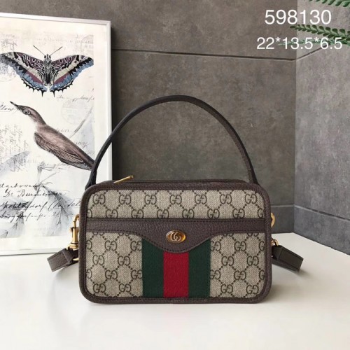 Gucci Ophidia GG Mini Válltáska 598130 barna