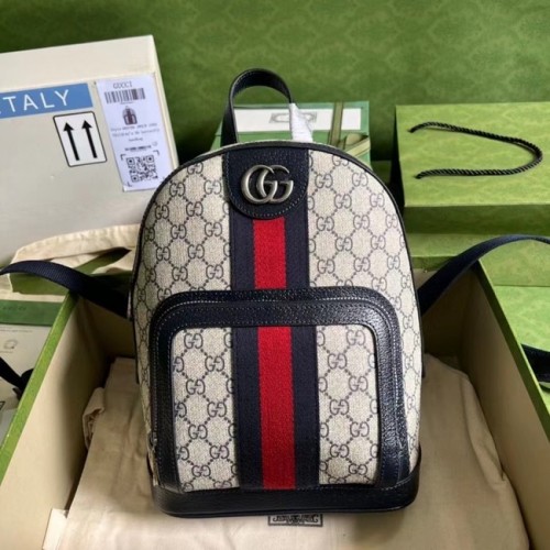 Gucci Ophidia GG Supreme hátizsák 685769 kék