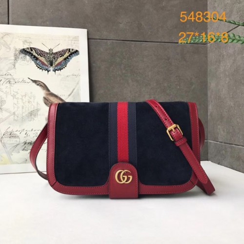 Gucci Ophidia GG Supreme kis velúr válltáska 548304 Sötétkék