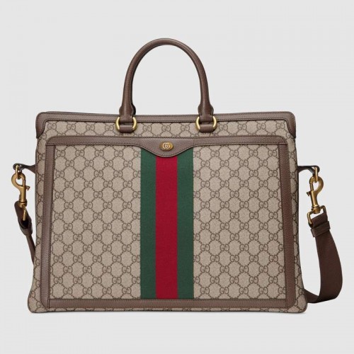 Gucci Ophidia GG aktatáska 547970 barna