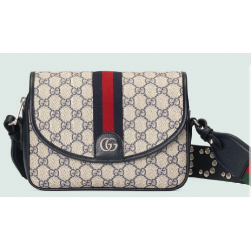 Gucci Ophidia mini GG válltáska 722117 Kék