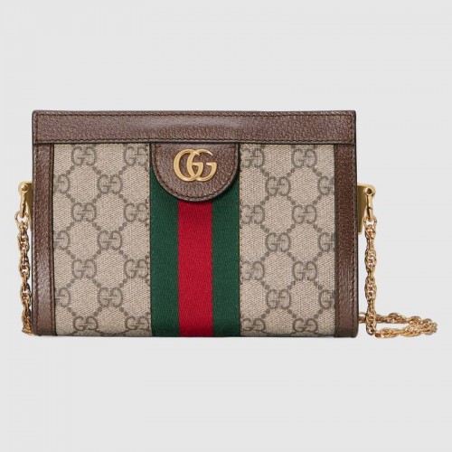 Gucci Ophidia mini válltáska 602676 barna
