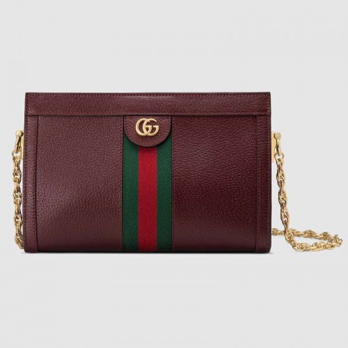 Gucci Ophidia kis válltáska 503877 Bordó
