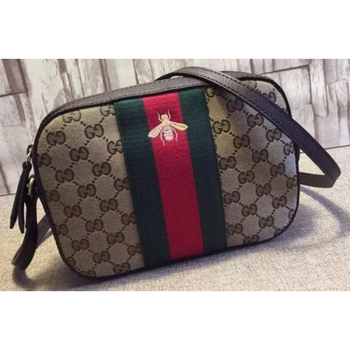 Gucci Eredeti GG Válltáska 412008 Barna