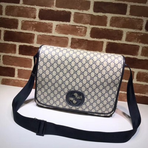Gucci PVC GG vászon Messenger táska 222291 kék