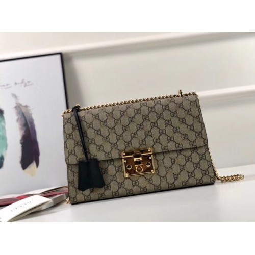 Gucci Lakatos Válltáska 409486 fekete