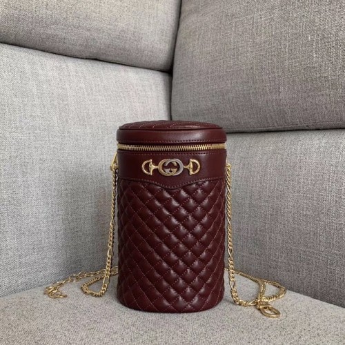 Gucci Steppelt bőr övtáska 572298 Bordó