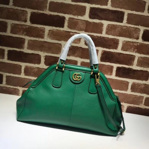 Gucci RE közepes felső fogantyús táska Style 516459 zöld