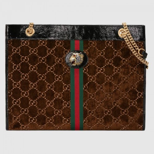 Gucci Rajah nagyméretű táska 537219 Barna