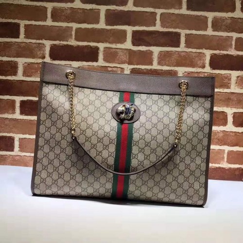 Gucci Rajah nagyméretű táska 537219 Barna