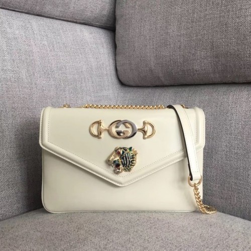 Gucci Rajah közepes válltáska 537241 Fehér