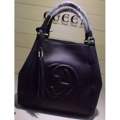Gucci Soho Bőr Válltáska 336751 Fekete
