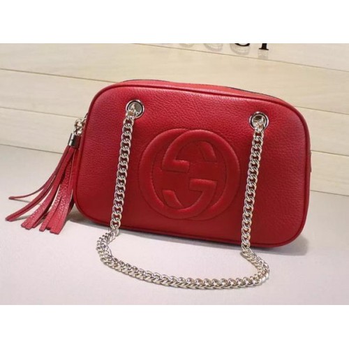 Gucci Soho Válltáska 308983 Piros