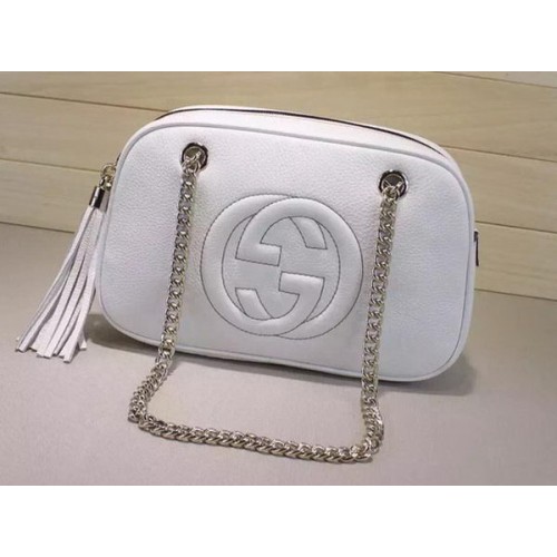 Gucci Soho Válltáska 308983 Fehér