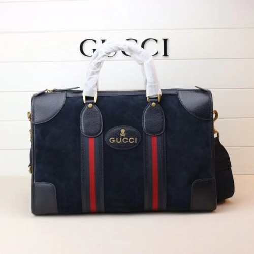 Gucci velúr sporttáska hálós mintával 459311 királykék