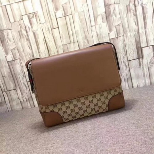 Gucci Techno Vászon Messenger Táska 353401 Barna
