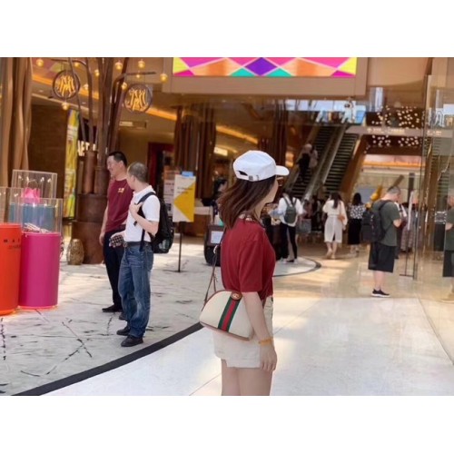 Gucci Vintage vászon válltáska 499621 Camel