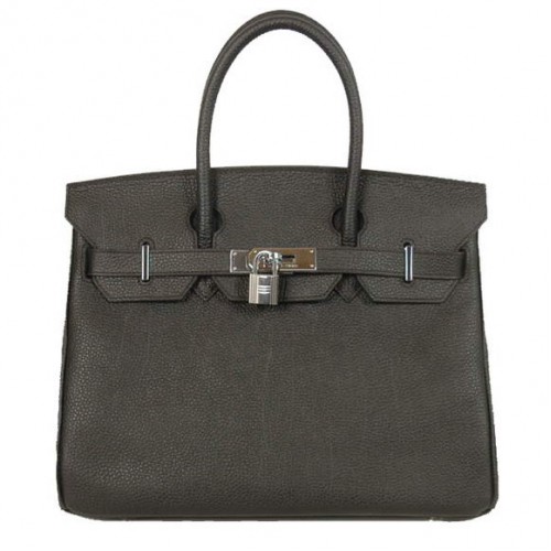 Hermès Birkin 30cm Szállít Táska Sima Togo Bőr Fekete