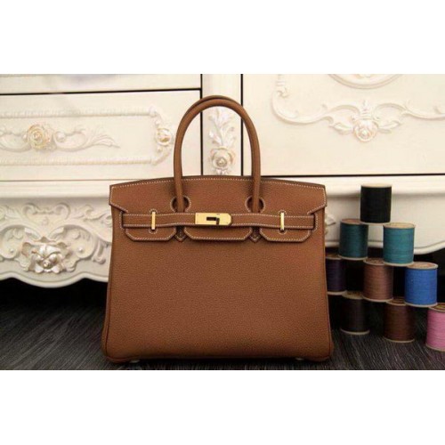 Hermès Birkin 35CM 30CM Szállítótáska Eredeti Bőr HB35O Bézs