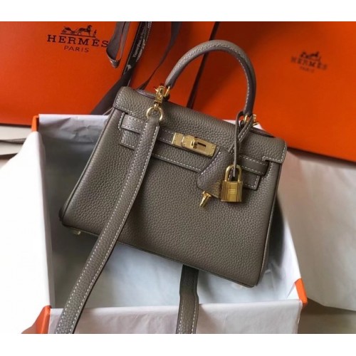 Hermès Birkin Togo Bőr 22590 szürke