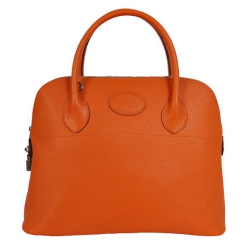Hermès Bolide 37cm Szállít Táska Clemence H1037 Narancssárga