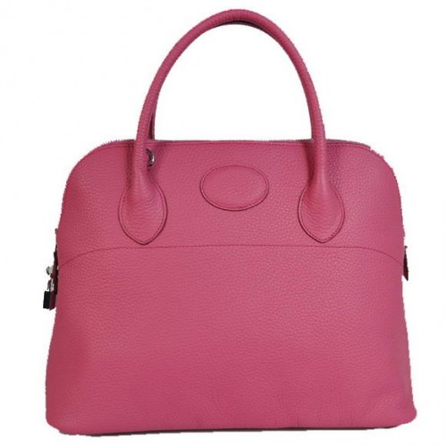 Hermès Bolide 37cm Szállító Táska Clemence H1037 Barackszínű