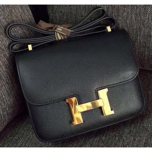 Hermès Constance Táska Borjúbőr H9999 Fekete
