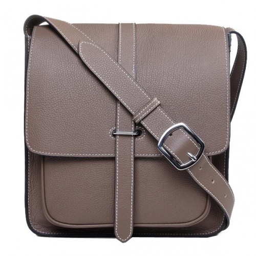 Hermes Etriviere Válltáska Borjúbőr H2551 Szürke