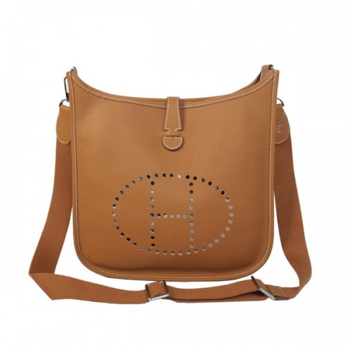 Hermès Evelyne Messenger Táska H1608 Bézs Színű