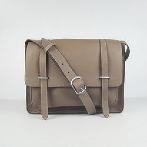 Hermès Jypsière Togo Bőr Messenger Táska H2810 Khaki