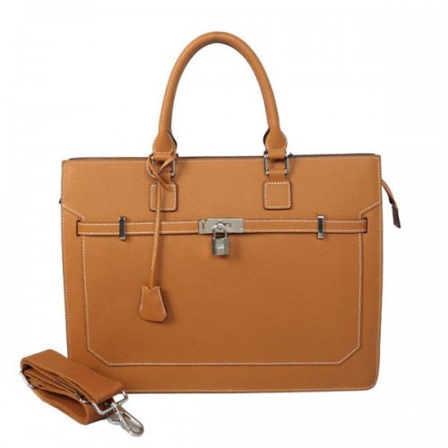Hermes Kelly Férfi Aktatáska Marhabőr H5229 Teddy