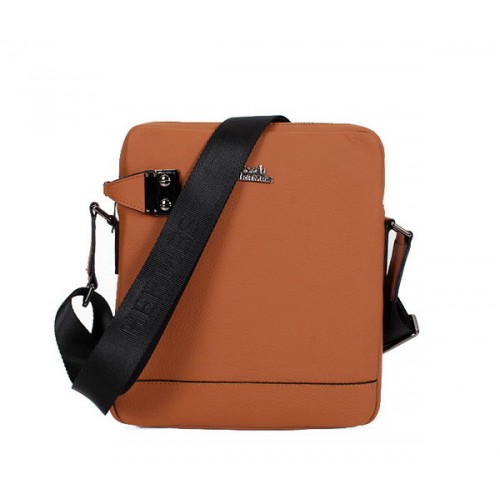 Hermès Eredeti Marhabőr Messenger Táska M33994 Bézs Színű