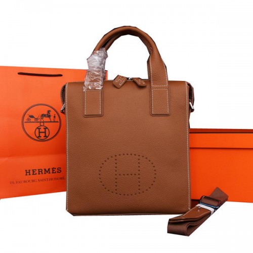 Hermès Eredeti Marhabőr Szállít Táska M86682 Búza