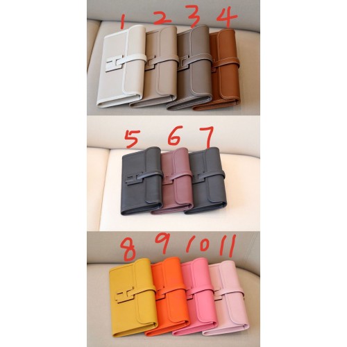 Hermes eredeti bőr kuplung fogantyú táska H88066