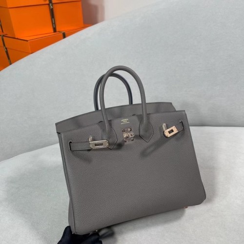 Hermès Eredeti Togo Bőr HB30O szürke