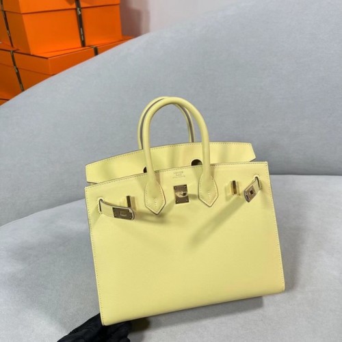 Hermès Eredeti Togo Bőr HB30O sárga