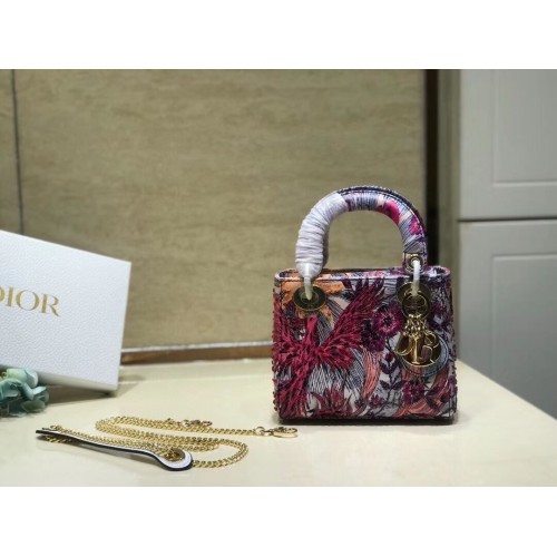 LADY DIOR hímzett marhabőr AD0168-5