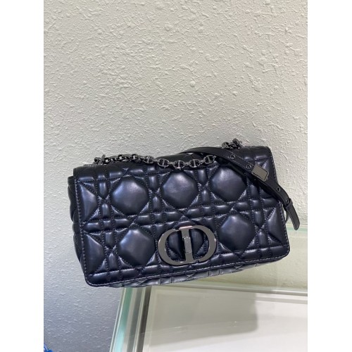 NAGY DIOR CARO BAG Gradient Cannage Báránybőr M9243E fekete