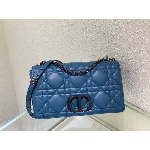 NAGY DIOR CARO BAG Gradient Cannage Báránybőr M9243E kék