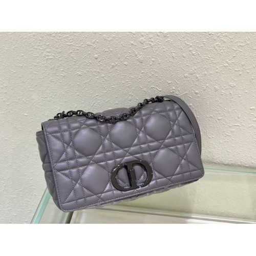 NAGY DIOR CARO BAG Gradiens Cannage báránybőr M9243E szürke