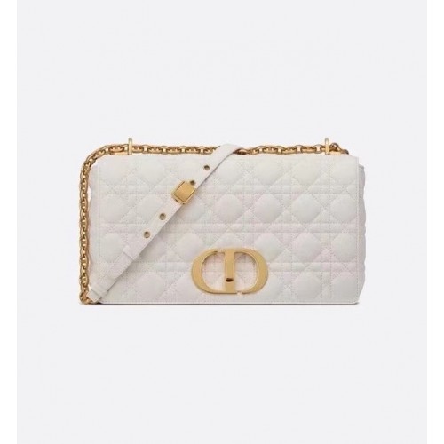 NAGY DIOR CARO TÁSKA Puha Cannage Borjúbőr M9243U fehér