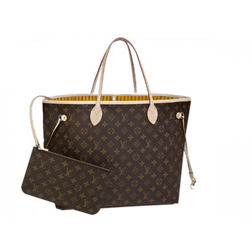 LOUIS VUITTON M40992 MONOGRAM VÁSZON NEVERFULL GM MIMÓZA
