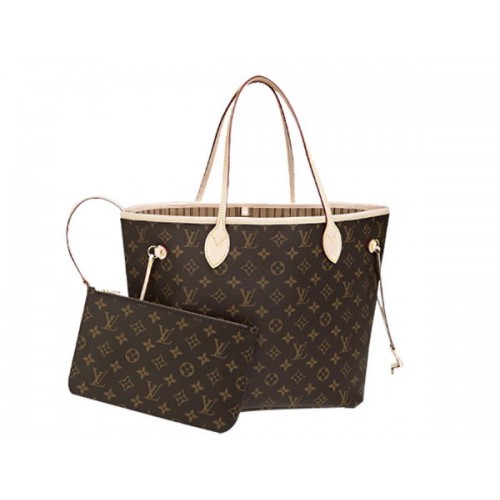 LOUIS VUITTON M40995 MONOGRAM VÁSZON NEVERFULL MM BÉZS