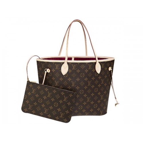 LOUIS VUITTON M40996 MONOGRAM VÁSZON NEVERFULL MM FUKSZIA